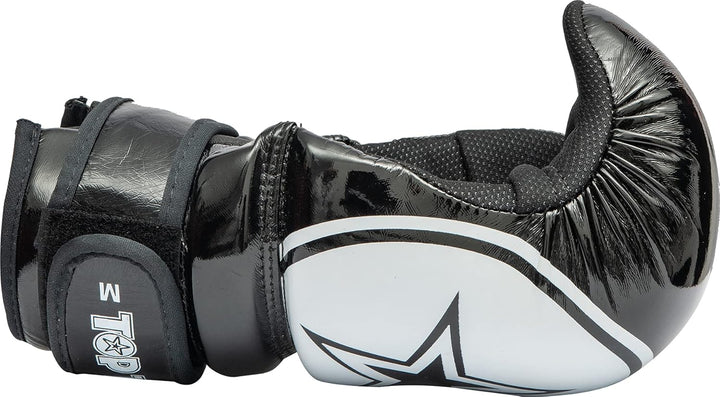 TopTen Pointfighter „Glossy Block Star“ Schwarz - Weiss S, Schwarz - Weiss S