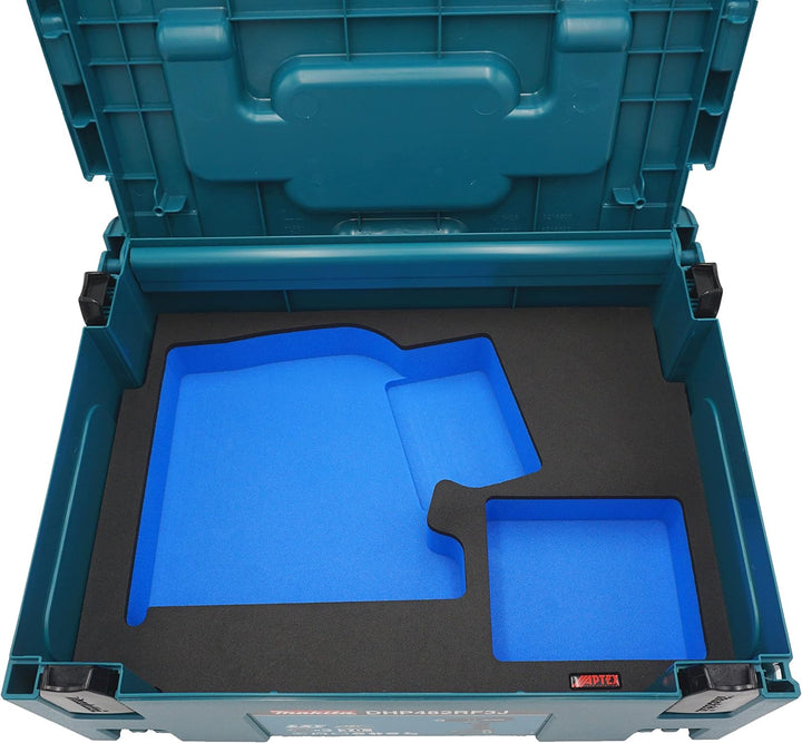 Aptex. Schaumeinlage passend für Makita Elektrotacker DST 221 für MakPac Gr. 2-3