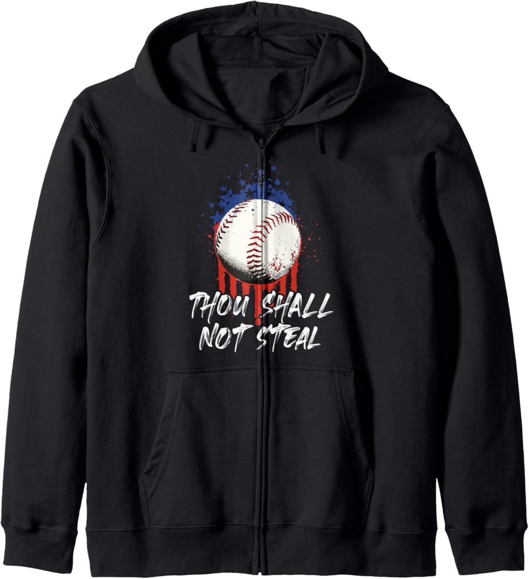 Du sollst nicht stehlen - Baseball Softball American Kapuzenjacke