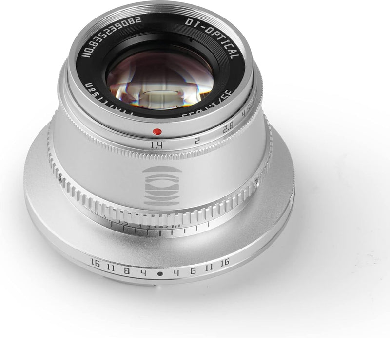 TTArtisan 35mm F1.4 APS-C Kameras Objektiv Manueller Fokus Kameraobjektiv für Canon RF-Mount (Schwar