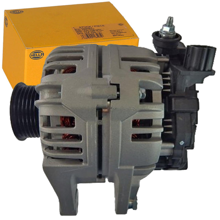 HELLA - Generator/Lichtmaschine - 14V - 90A - für u.a. Toyota Corolla Verso (ZER_, ZZE12_, R1_) - 8E