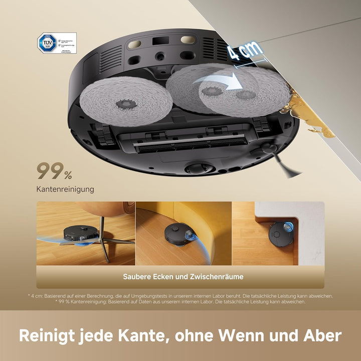 dreame L40 Ultra A Saugroboter und Bodenwischer mit automatischer Staubentleerung und doppeltem Anti
