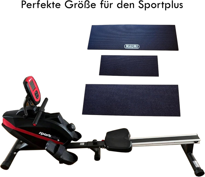 MAUMI Unterlegmatte Bodenschutzmatte Gummimatte Matte für Concept 2 WaterRower Rudergerät Wasser Erg
