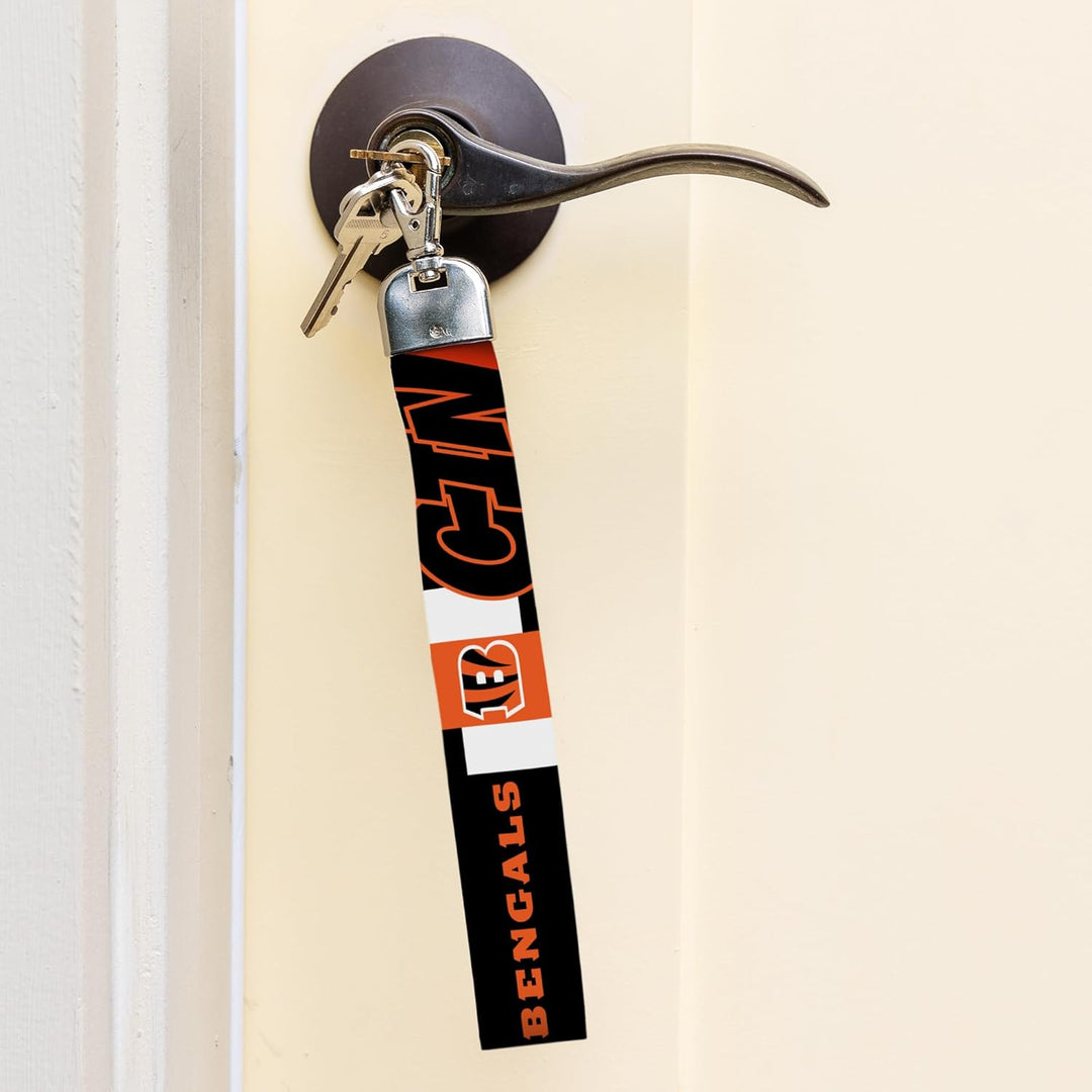 Rico Industries NFL Football Cincinnati Bengals Handgelenk-Schlüsselband, niedlicher Handgelenkrieme