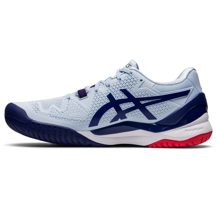 ASICS Damen Gel-Resolution 9Sneaker 39 EU Soft Sky Dive Blue, 39 EU Soft Sky Dive Blue