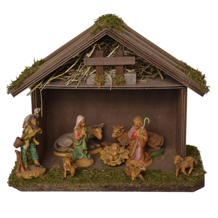 Alfred 1202 Kolbe Krippen Weihnachtskrippe, Braun, 25x18x20cm