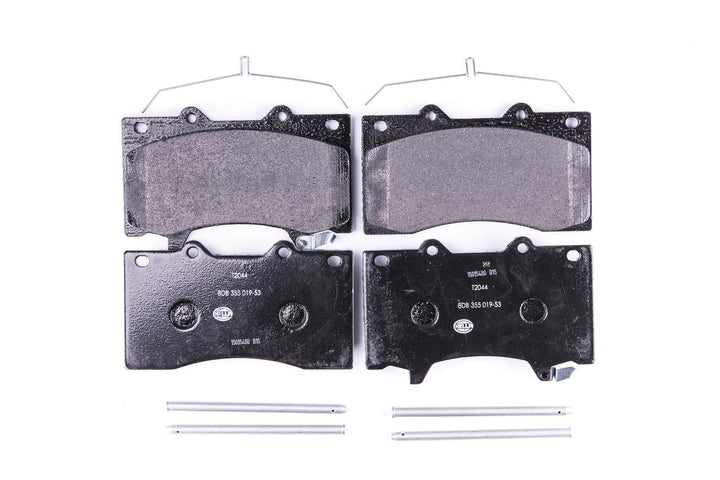 HELLA PAGID 8DB 355 019-531 Bremsbelagsatz - T2044 - Dicke/Stärke: 17.8mm - Bremssystem: Akebono - m