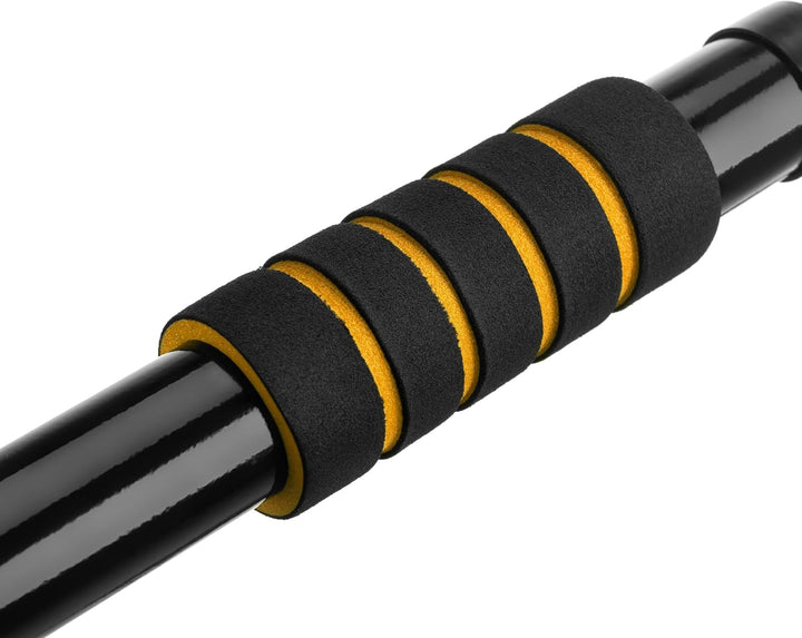 Gymtek Klimmzugstange für Türrahmen - von 70 bis 100 cm - Pull Up Bar, Indoor Reckstange, Klemmstang