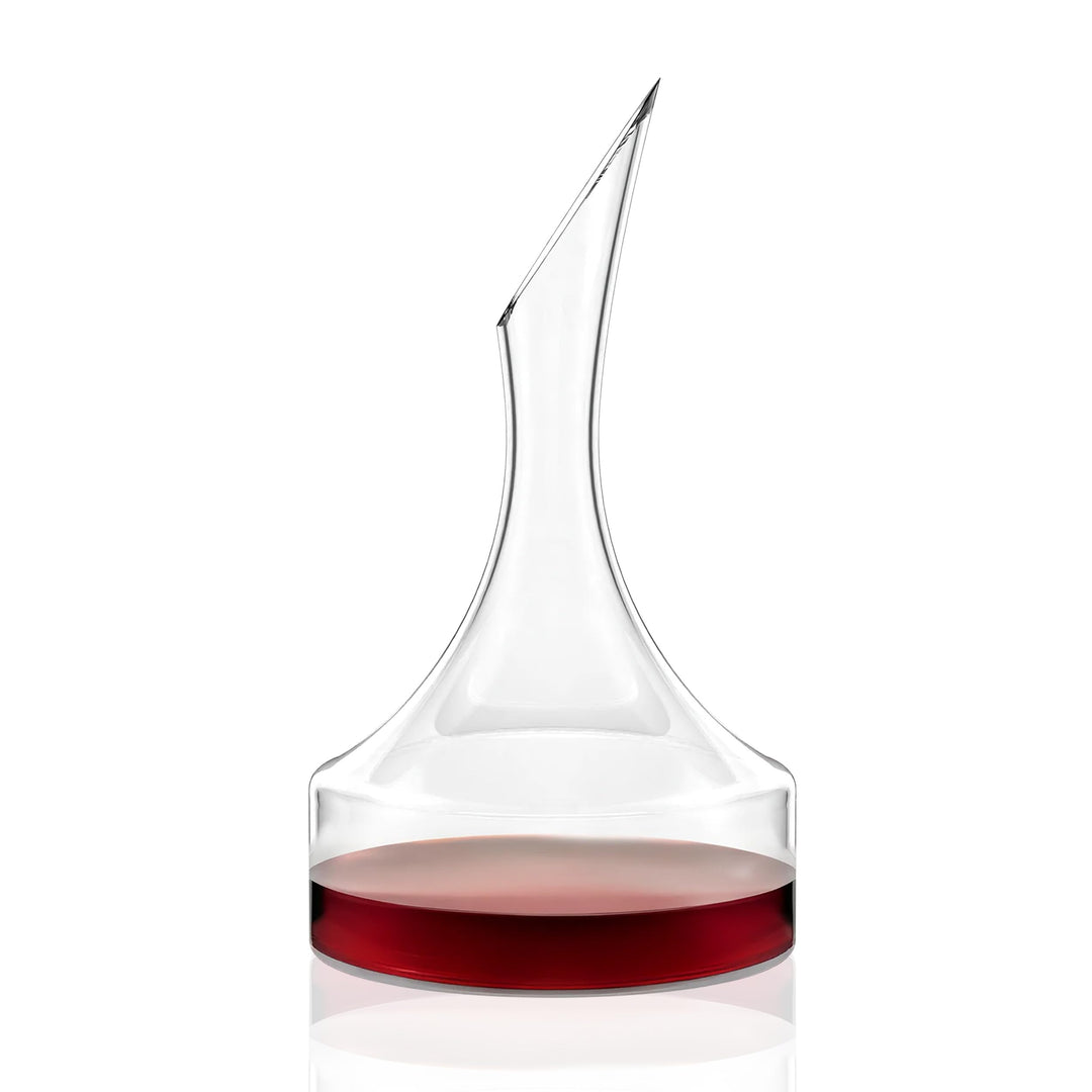Stölzle Lausitz Dekanter Osorno Vulkanos Mundgeblasen/Rotwein Dekanter mit besonderer Optik/Wein Dek