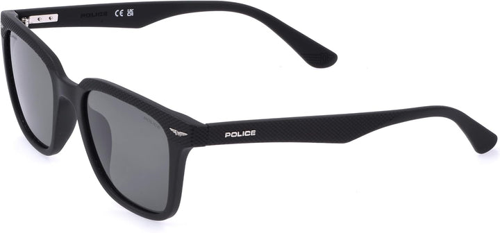 Police Unisex Sunglasses 52 Mattes Schwarz, 52 Mattes Schwarz