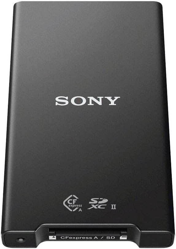 Sony MRW-G2 Speicherkarten-Lesegerät CFexpress Typ A/SD (USB-C 3.2 Gen2, 10Gpbs Übertragungsgeschwin