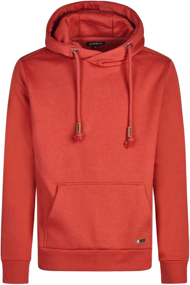 riverso Herren Kapuzenpullover RIVJulian Regular Fit Hoodie Pullover Taschen Streetwear Cross-Over-K