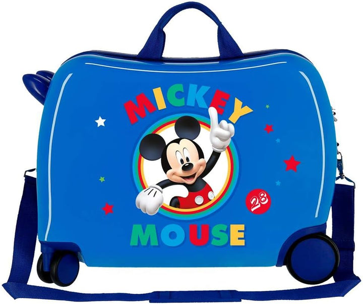 Disney (DIYL9) Circle Mickey Infantil, Blau (Azul), Blau