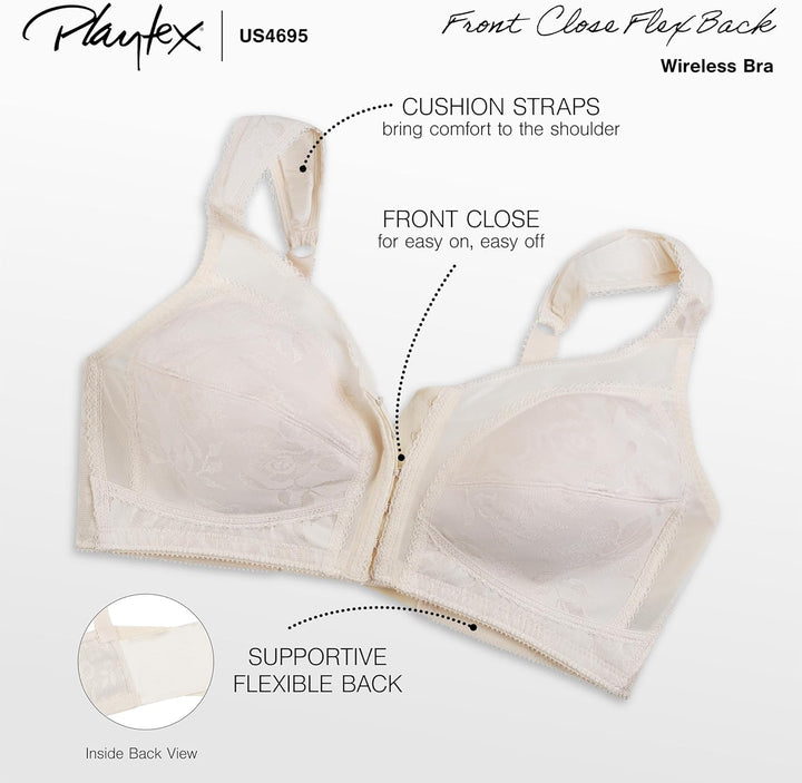 Playtex Damen Us4695 BH mit voller Abdeckung (1er Pack) 85B Hellbeige, 85B Hellbeige
