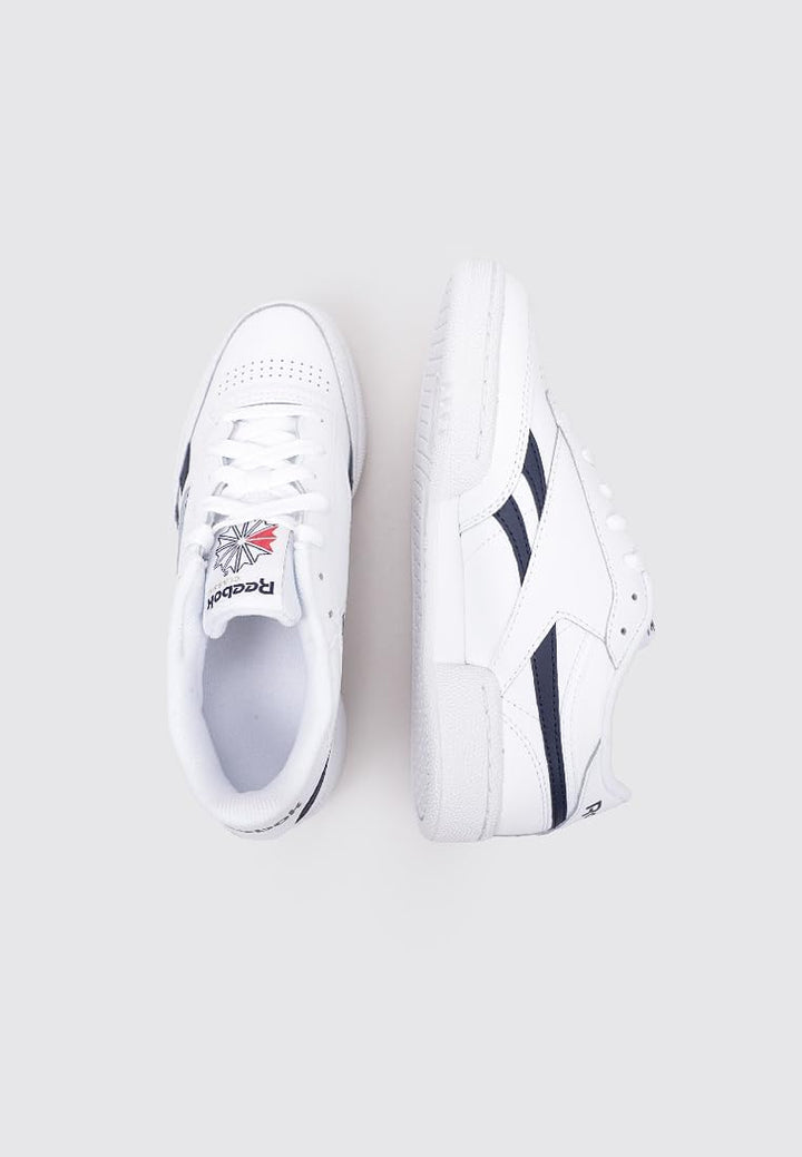 Reebok Unisex Club C Revenge Sneaker 34 EU Ftwwht Vecnav Ftwwht, 34 EU Ftwwht Vecnav Ftwwht