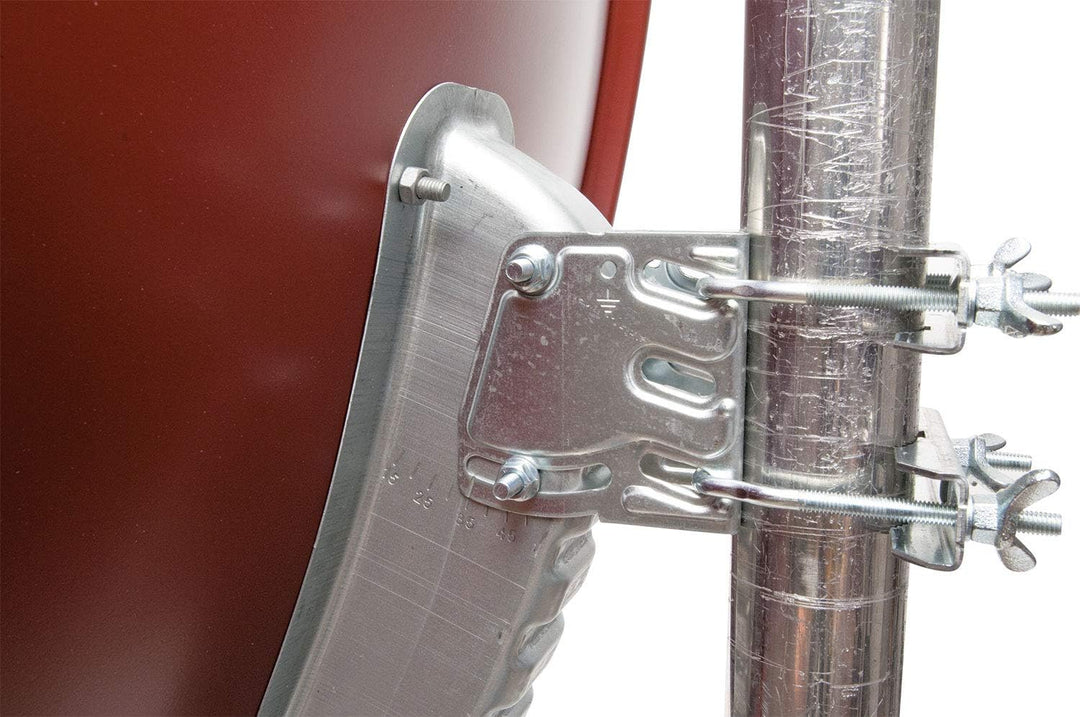 Schwaiger SPI621.2 Aluminium SAT-Spiegel, (Durchmesser 62 cm) Ziegelrot, Ziegelrot