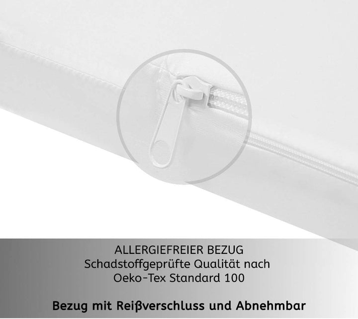 Stillerbursch Laufgittereinlage 6 eckig 120cm H2 | Laufgittermatratze | Babymatratze Laufstall | Mad