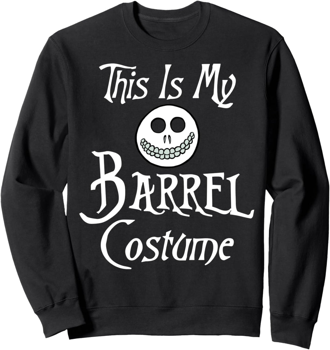 Nightmare Before Christmas This Is My Barrel Costume Sweatshirt