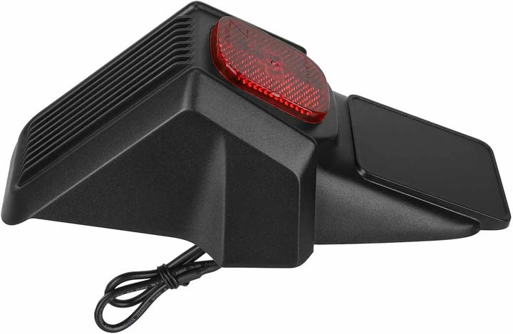 Hinterer Kotflügel mit LED Rückleucht für Segway Ninebot ZT3/ZT3 Pro Elektroroller mit Rücklicht, Le
