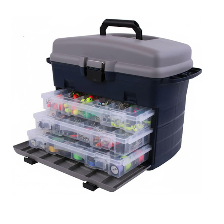 Ultimate XL Storage Box inkl. 3 Tackleboxen | Angelkoffer