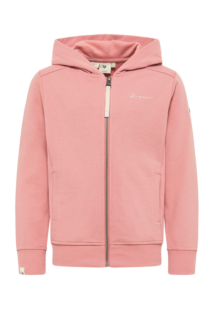 Ragwear Mädchen Sweatjacke oder Hose THEA ZIP ORGANIC Sweatshirt mit Kapuze und Reissverschluss Über