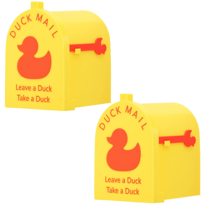 2 Stück magnetische Kreuzfahrt-Enten-Briefkasten aus Kunststoff, Mini-Enten-Briefkasten, Kreuzfahrts