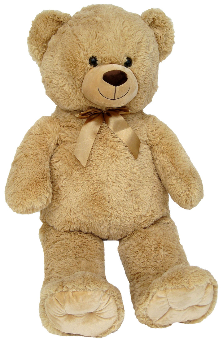 Wagner 9048 - Riesen XXL Teddybär 100 cm gross in hell-braun - Plüschbär Kuschelbär Teddy Bär in