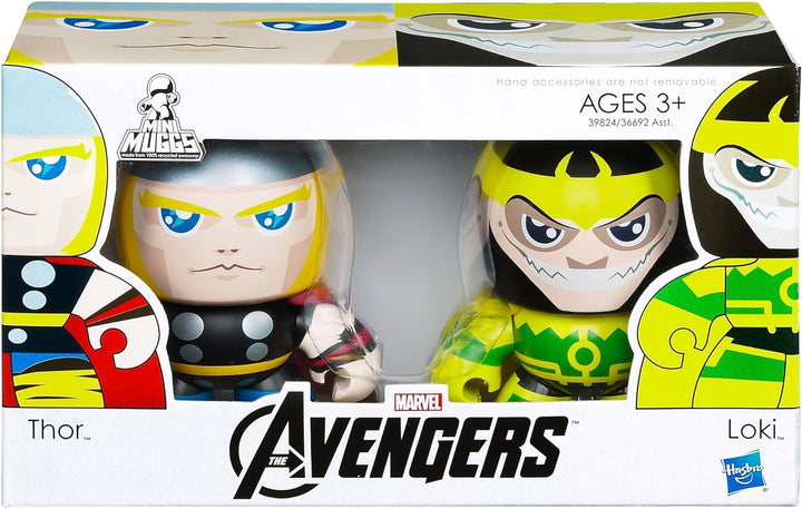 Marvel Avengers Mini Muggs 3" Thor and Loki 2 Pack