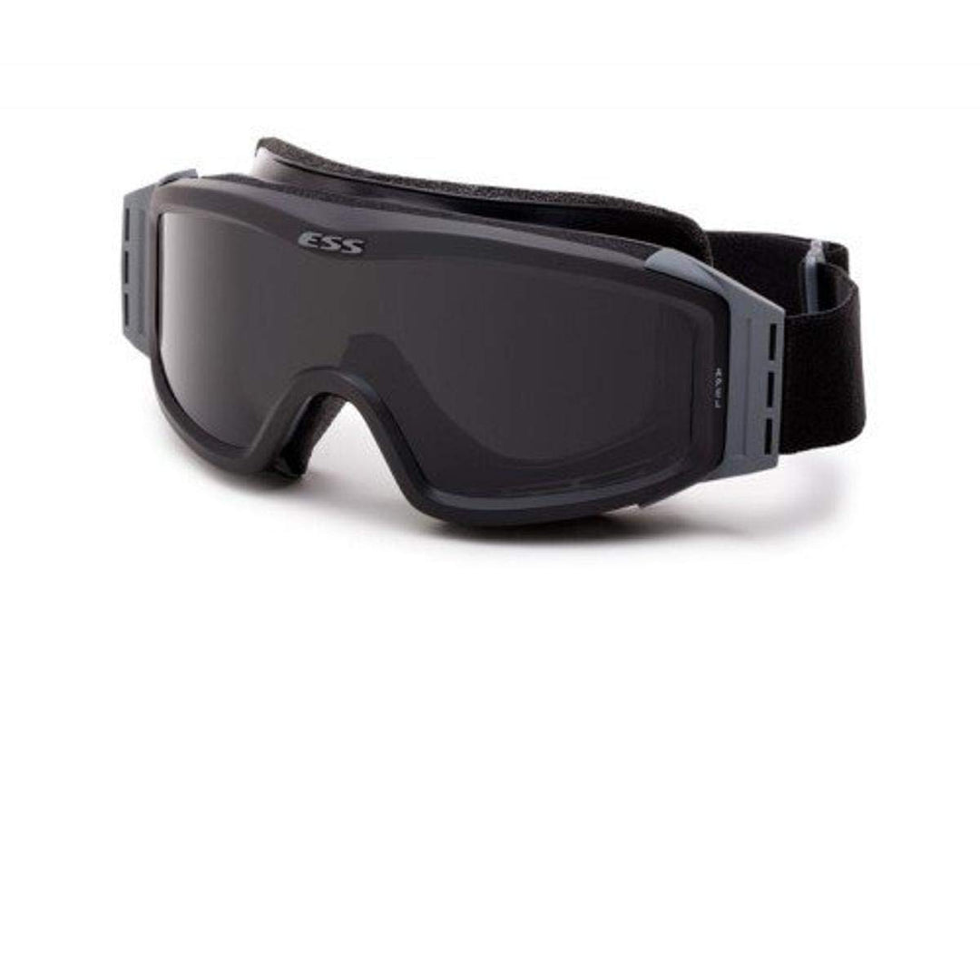 ESS Eyewear Profile Nachtsicht-kompatible Schutzbrille Schwarz, Schwarz
