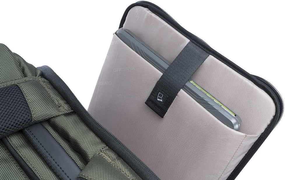 Vanguard VEO SELECT45M GR Rucksack/Schultertasche für DSLR-Kamera, Videoausrüstung oder Drohne, Grün