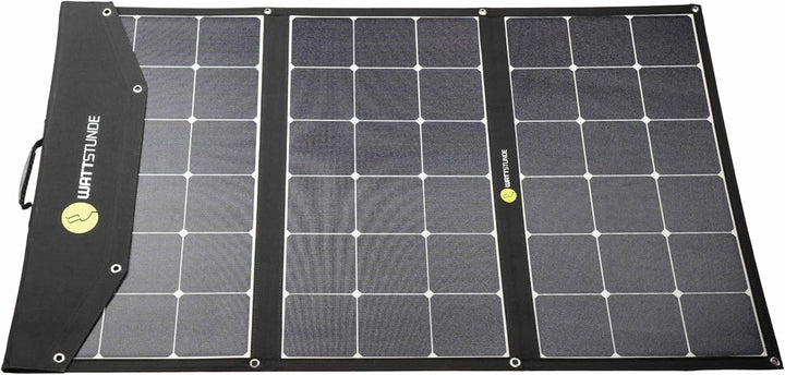 WATTSTUNDE Sunfolder Solartasche - Mobiles 12V Outdoor Solarpanel - faltbares Solarmodul (180 W), 18
