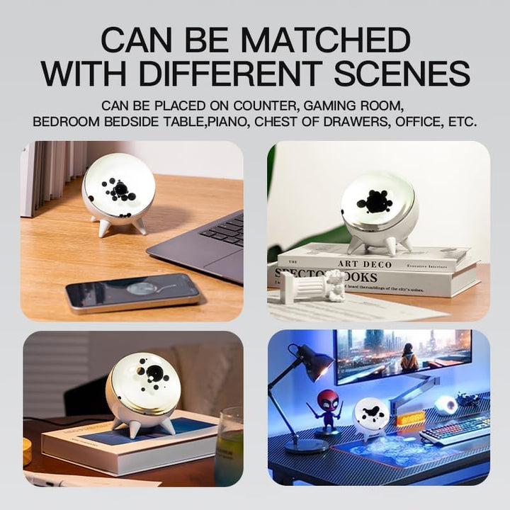 Elprico Ferrofluid Sound Visualizer, Rhythmus Lampe, Magnetische Flüssigkeit, Klangpartner, Tanzen,