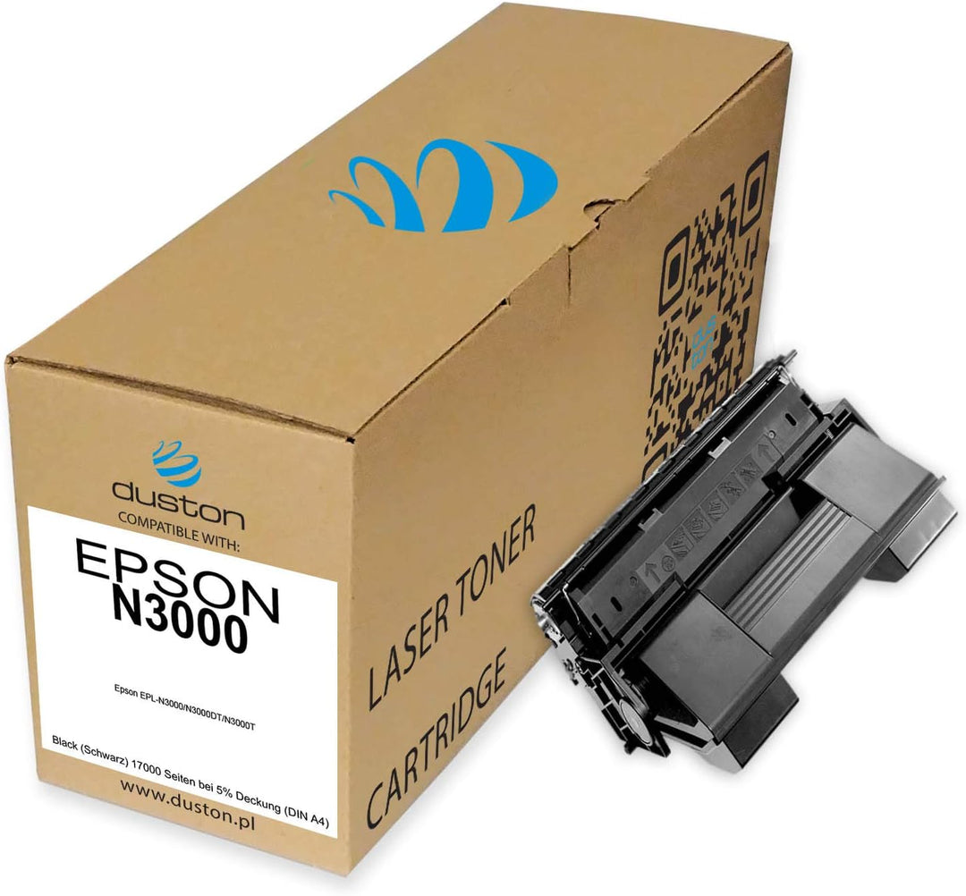 duston N3000, S051111 Schwarz Toner kompatibel zu Epson EPLN3000 N3000DT N3000T