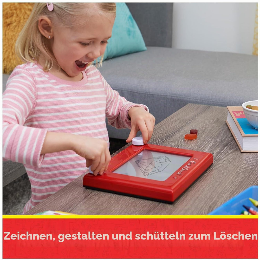 Etch A Sketch - Original Magic Screen - Magnettafel für Kinder - aus 86% recyceltem Kunststoff - Kre