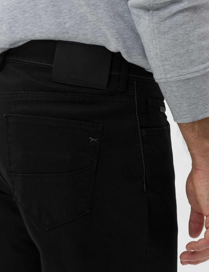 BRAX Herren Style Cadiz Five-Pocket Marathon-qualität Hose 38W / 32L 1 Perma Black, 38W / 32L 1 Perm