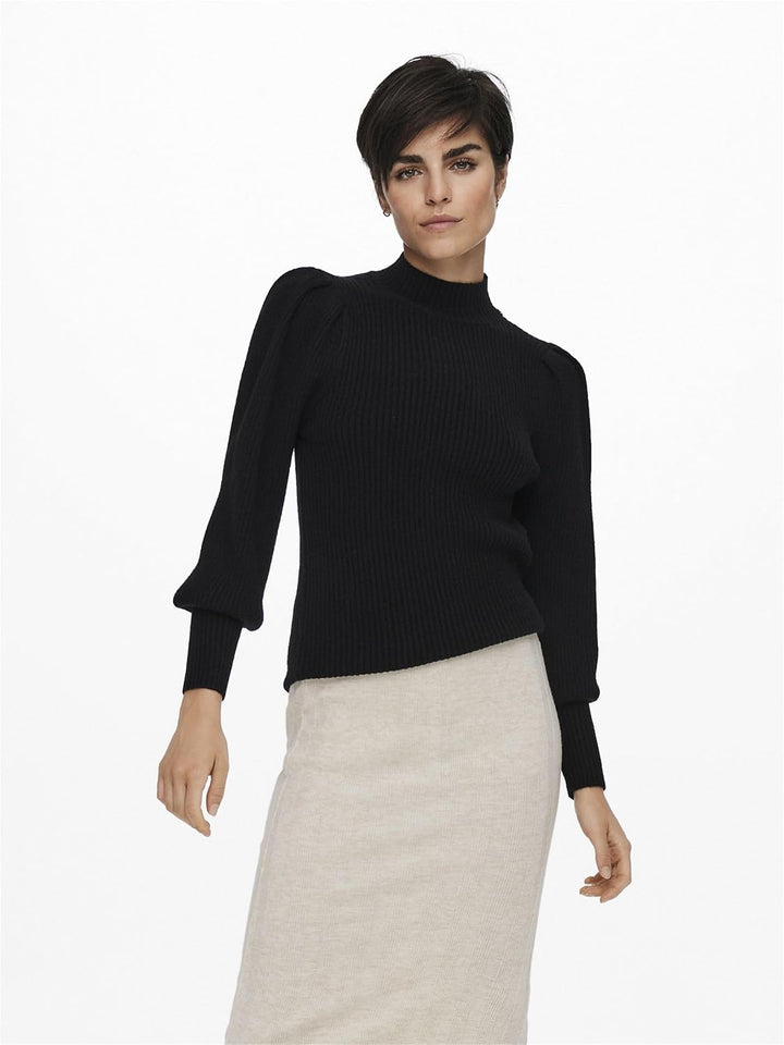 ONLY Female Strickpullover ONLKATIA Strickpullover | Knitted Pullover L Schwarz, L Schwarz