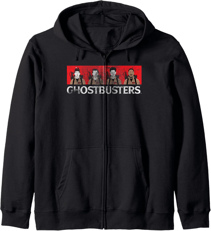 Ghostbusters Gesichter Kapuzenjacke