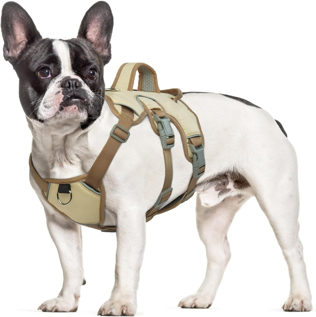 Hjumarayan Hundegeschirr Mittelgrosse Hunde - Reflektierende Geschirr Hund Wasserdicht Sicherheitsge