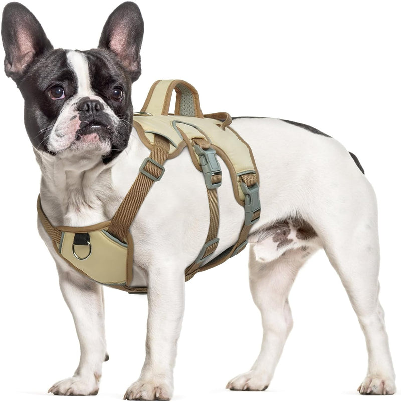 Hjumarayan Hundegeschirr Mittelgrosse Hunde - Reflektierende Geschirr Hund Wasserdicht Sicherheitsge