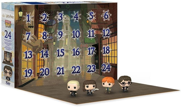 Funko POP Weihnachts-Adventskalender 2022: Harry Potter mit 24 Tagen Überraschung Pocket POP! Figuri