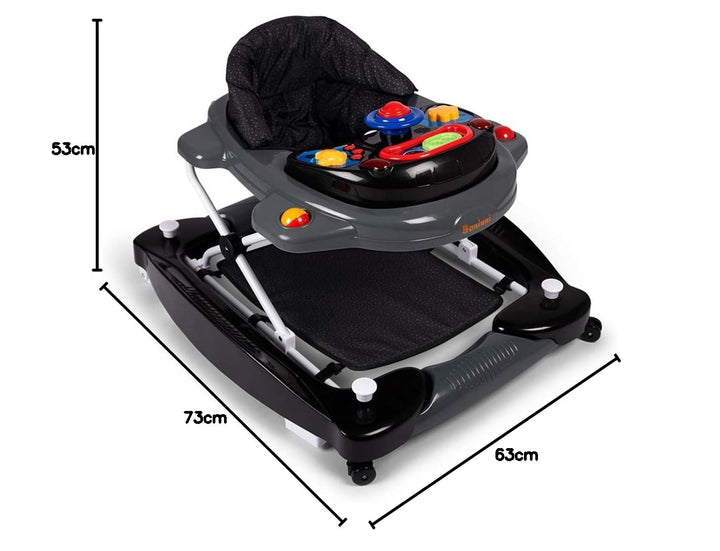 Baninni Lauflernhilfe 2in1 Black Dot