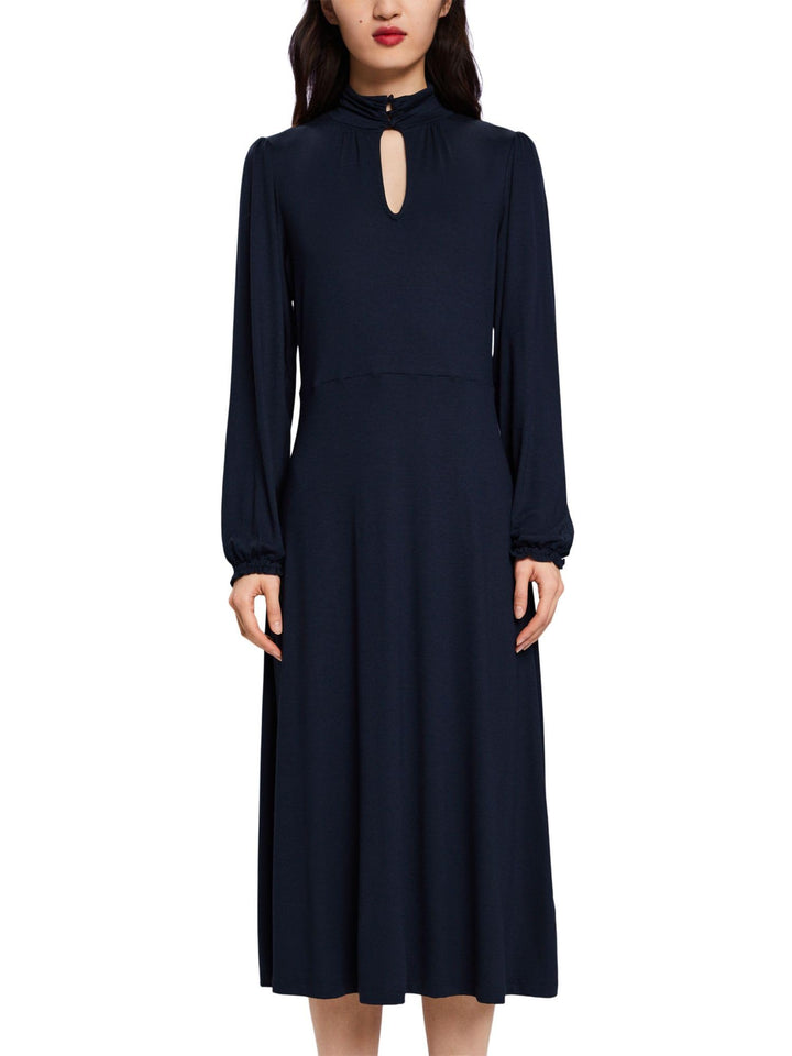 ESPRIT Damen Kleid L 400/Navy, L 400/Navy