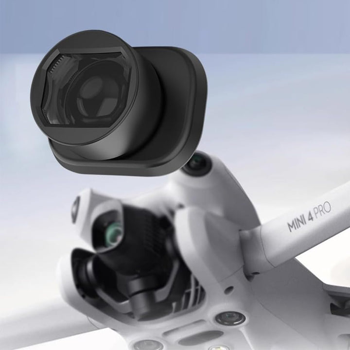 Mini 4 Pro Weitwinkelobjektiv für die Mini 4 Pro Drohne – Erweitern Sie den Sichtbereich um 25%, Pre