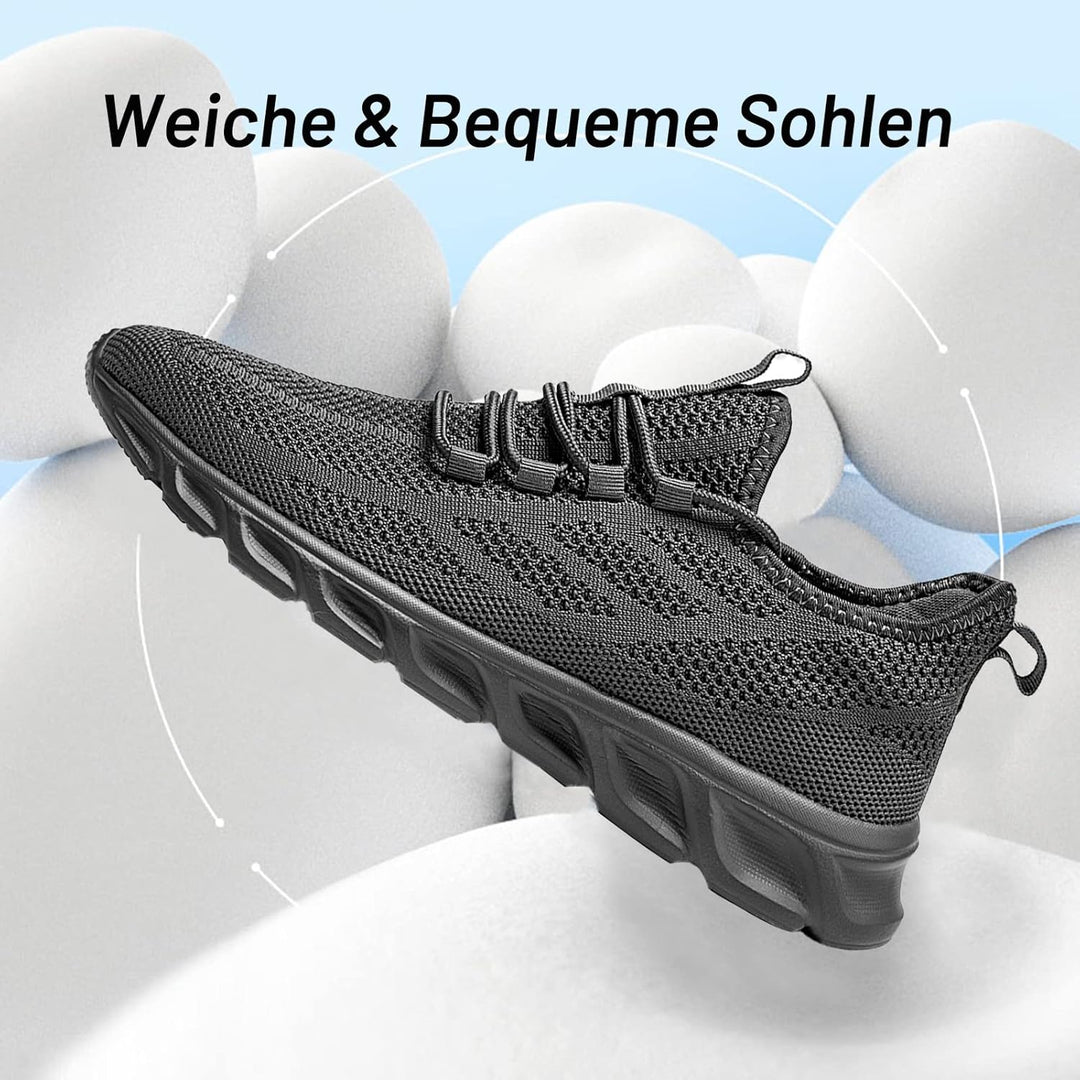 AZSDXS Sneaker Sportschuhe FüR Herren Turnschuhe Herren Schuhe Herren Sneaker Herren 39 EU Grau, 39