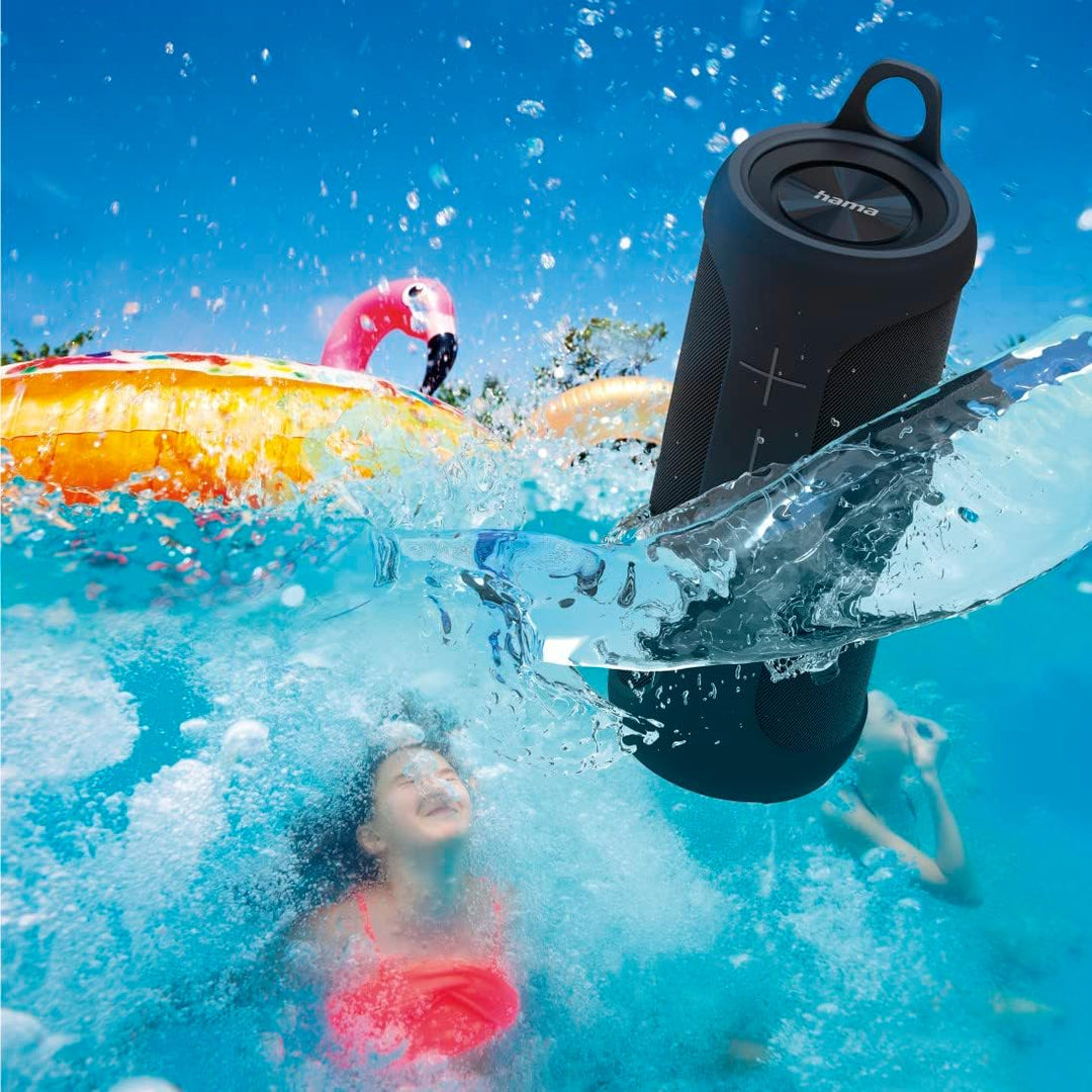 Hama 2in1 Bluetooth-Lautsprecher-Set Twin 3.0 wasserdicht 30W (teilbares Speaker-Set kabellos, 2 tra