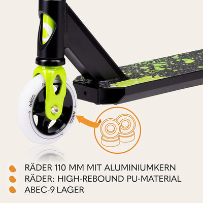 Lionelo Unisex Jugend Lo-whizz Scooter L Lime, L Lime