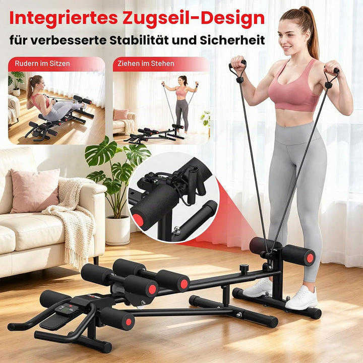 RELIFE REBUILD YOUR LIFE Bauchmuskel Trainer Bauch Trainingsgerät Bauchtrainer für Zuhause AB-Workou
