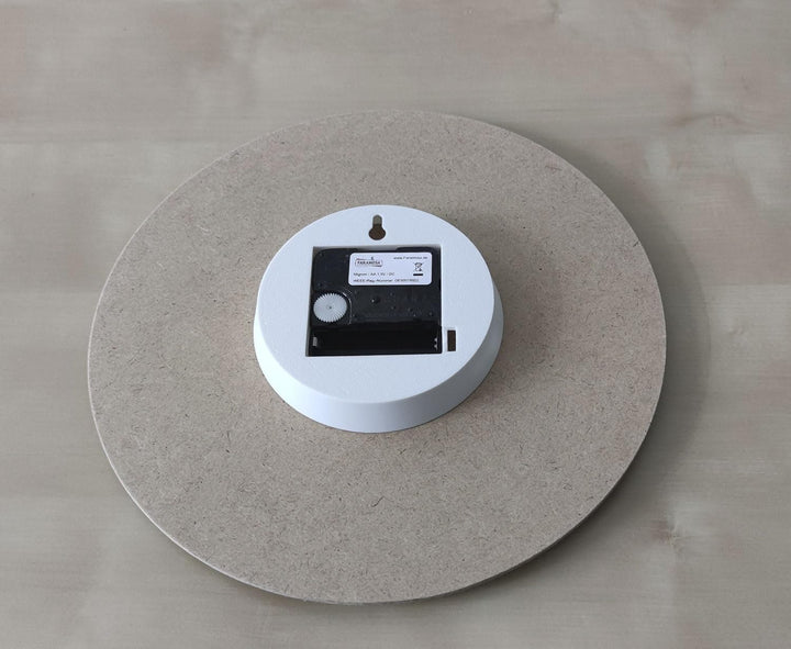 Kinderzimmer Uhr Traktor Lernuhr Jungen Wanduhr personalisiert