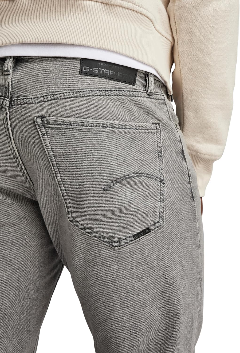 G-Star Raw Herren Jeans Mosa Straight Jeans 27W / 30L Blau (Faded Moonstone D23692-d497-g340), 27W /