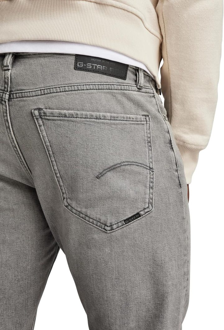 G-Star Raw Herren Jeans Mosa Straight Jeans 27W / 30L Blau (Faded Moonstone D23692-d497-g340), 27W /